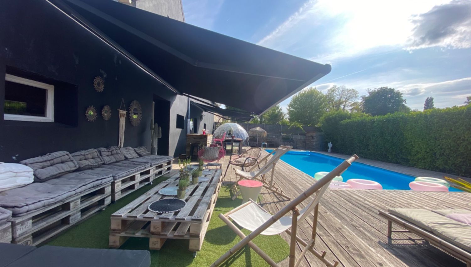 Villa ave Piscine à 45mn 🚉de Paris