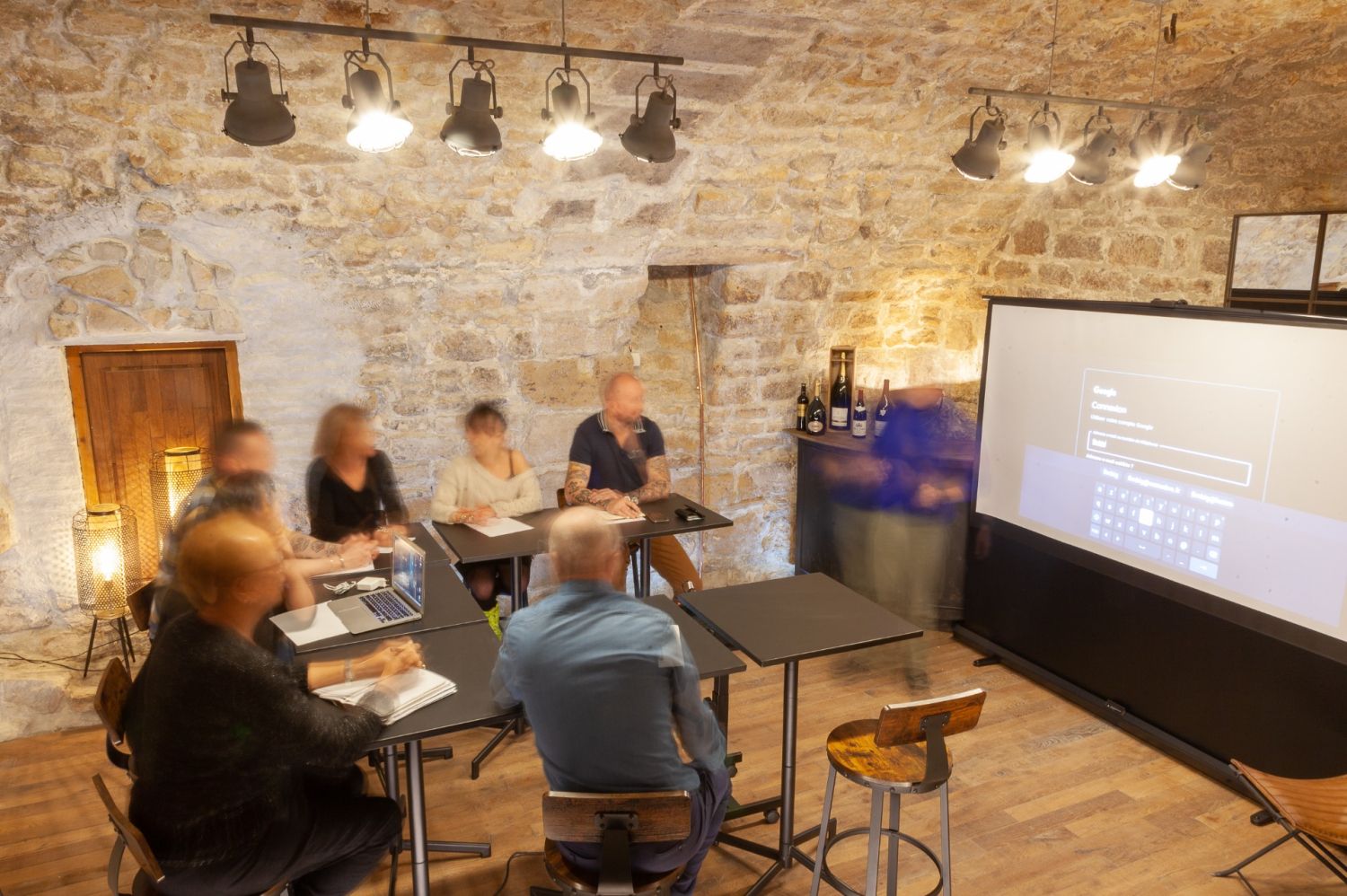 Historic 13th Century Wine Cellar in Châtelet for Events & Seminars