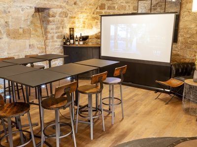 Historic 13th Century Wine Cellar in Châtelet for Events & Seminars