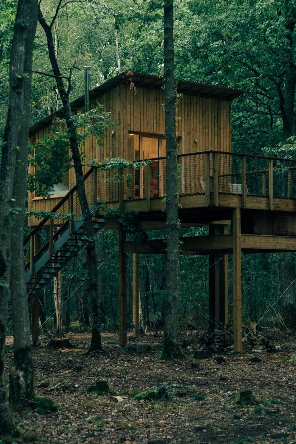 Ecolodge in the heart of the Normandy forest for a green seminar!