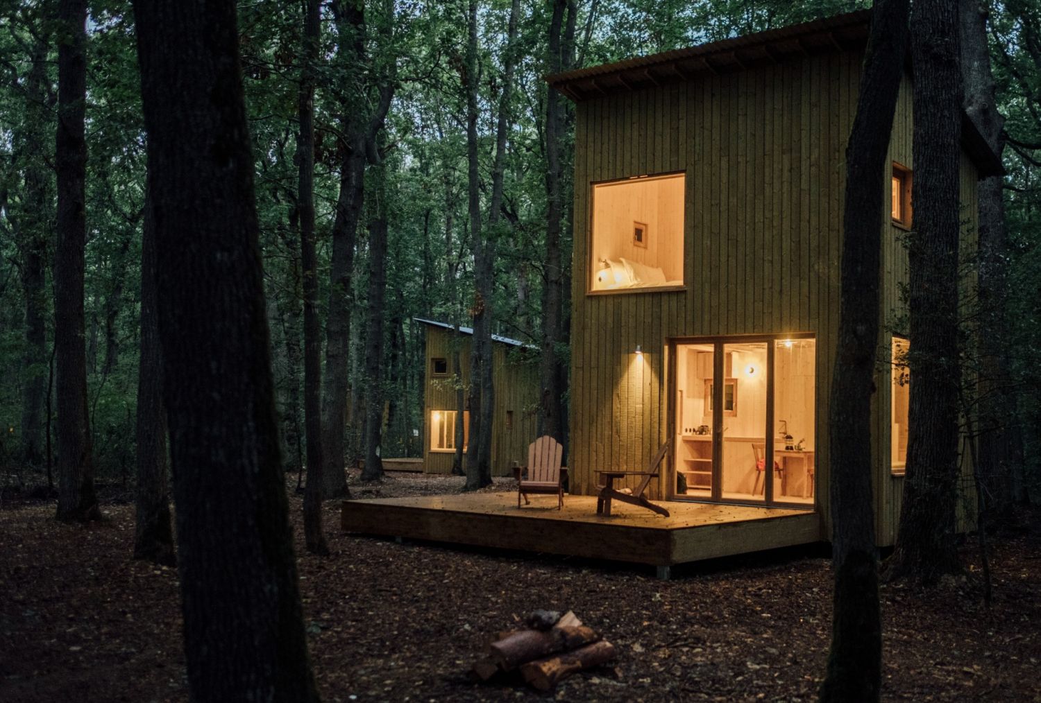 Ecolodge in the heart of the Normandy forest for a green seminar!