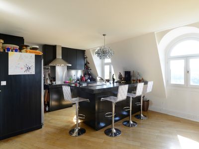 Parisian Panorama - Seine and Eiffel Tower