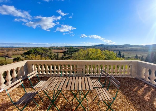 Wine estate in the scrubland