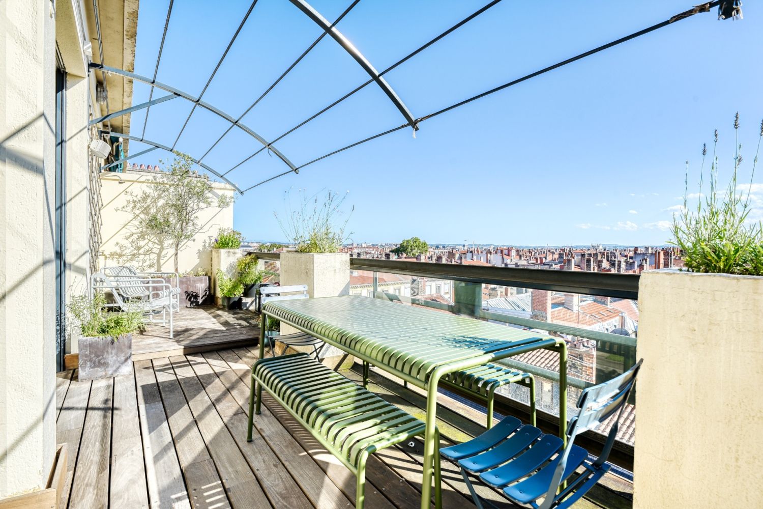 Appartement moderne avec vue panoramique sur Lyon