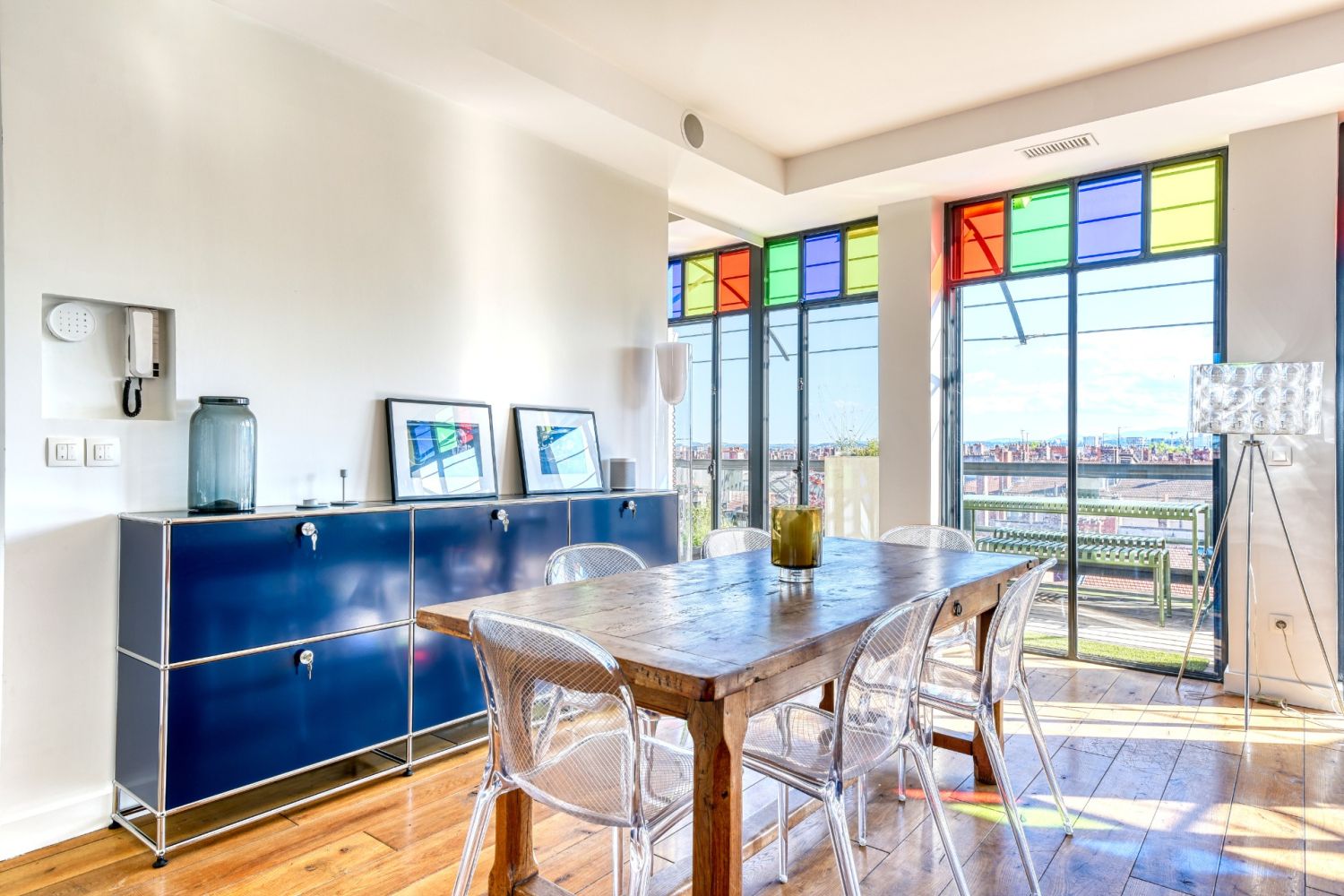 Appartement moderne avec vue panoramique sur Lyon