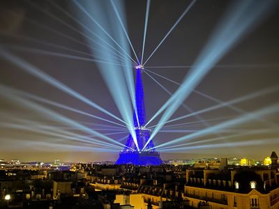 Lieu Parisien de Luxe avec Vues Panoramiques sur la Ville pour Événements