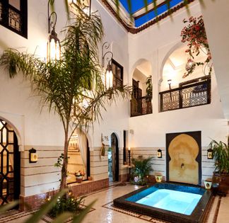 Magnificent Riad in the heart of the medina of Marrakech