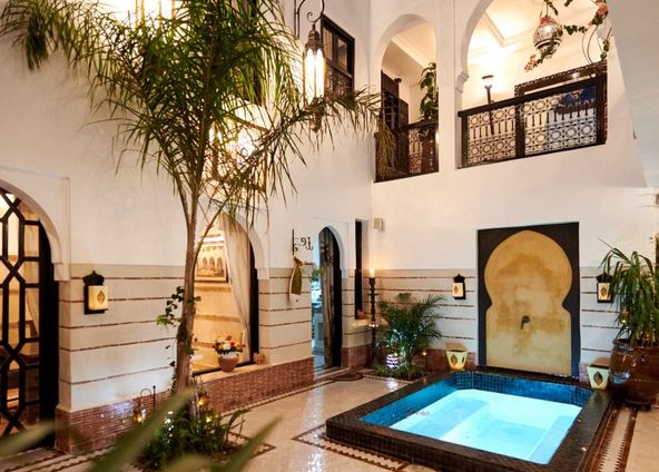 Magnificent Riad in the heart of the medina of Marrakech