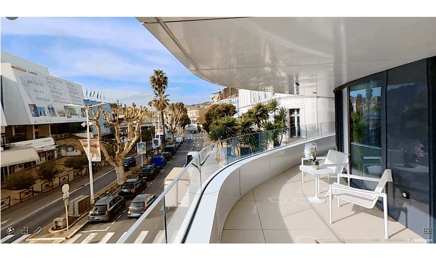 Apartment Cannes – 10 Guests, Terrace on Croisette