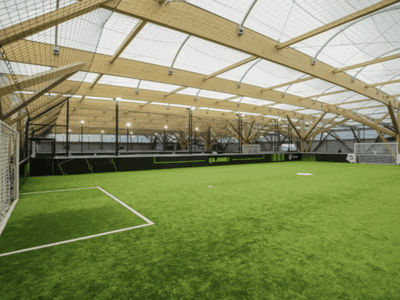 Premium Football Center in Paris with Eiffel Tower Views