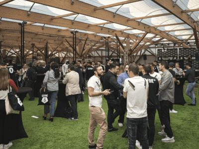 Premium Football Center in Paris with Eiffel Tower Views