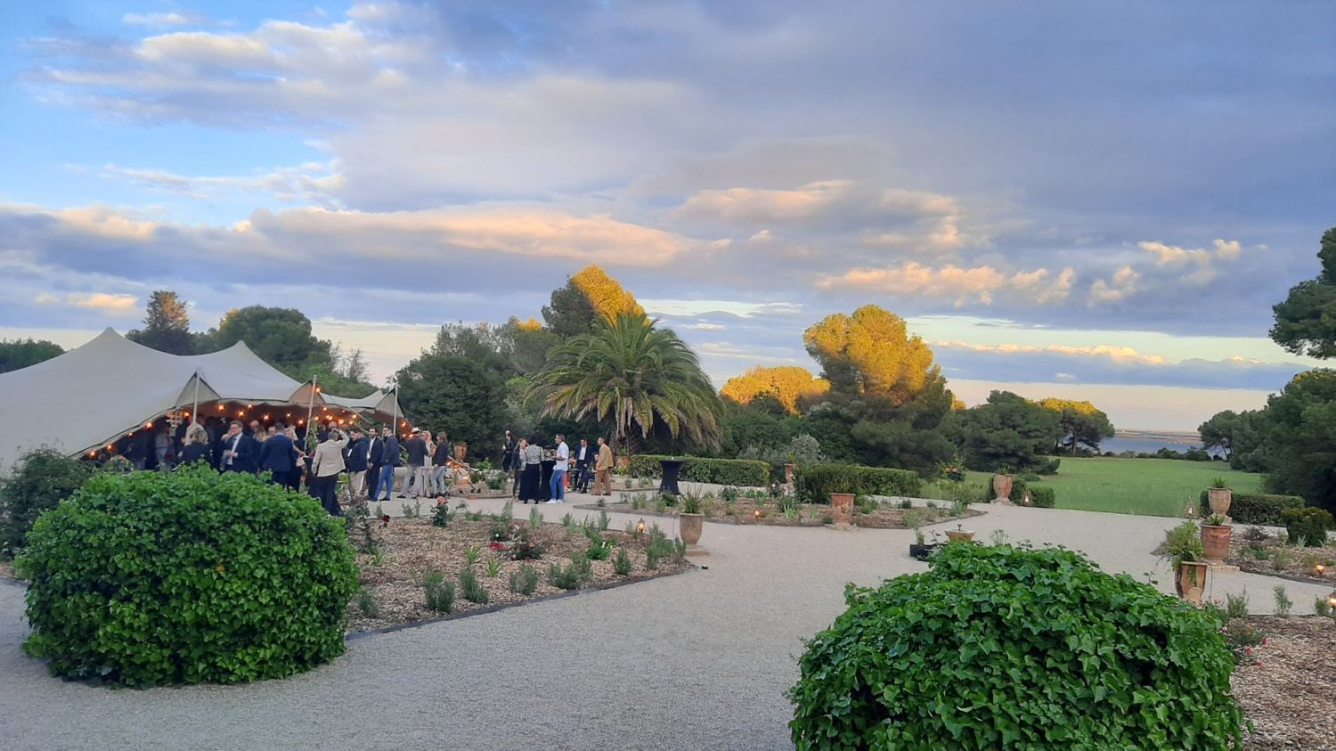 Domaine au bord de l'étang de Thau