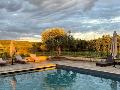 Bastide in the middle of the vineyards