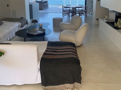 Space with sea view terrace