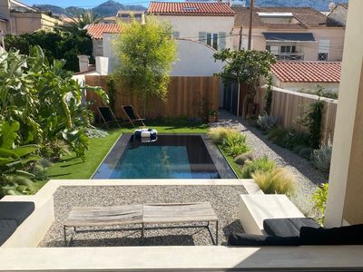 Space with sea view terrace