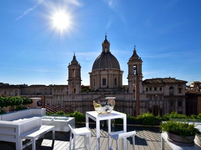 Rooftop & Cocktail Bar overlooking Piazza Navona