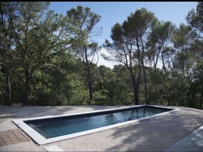 Modern villa with pool