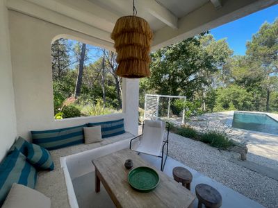 Modern villa with pool