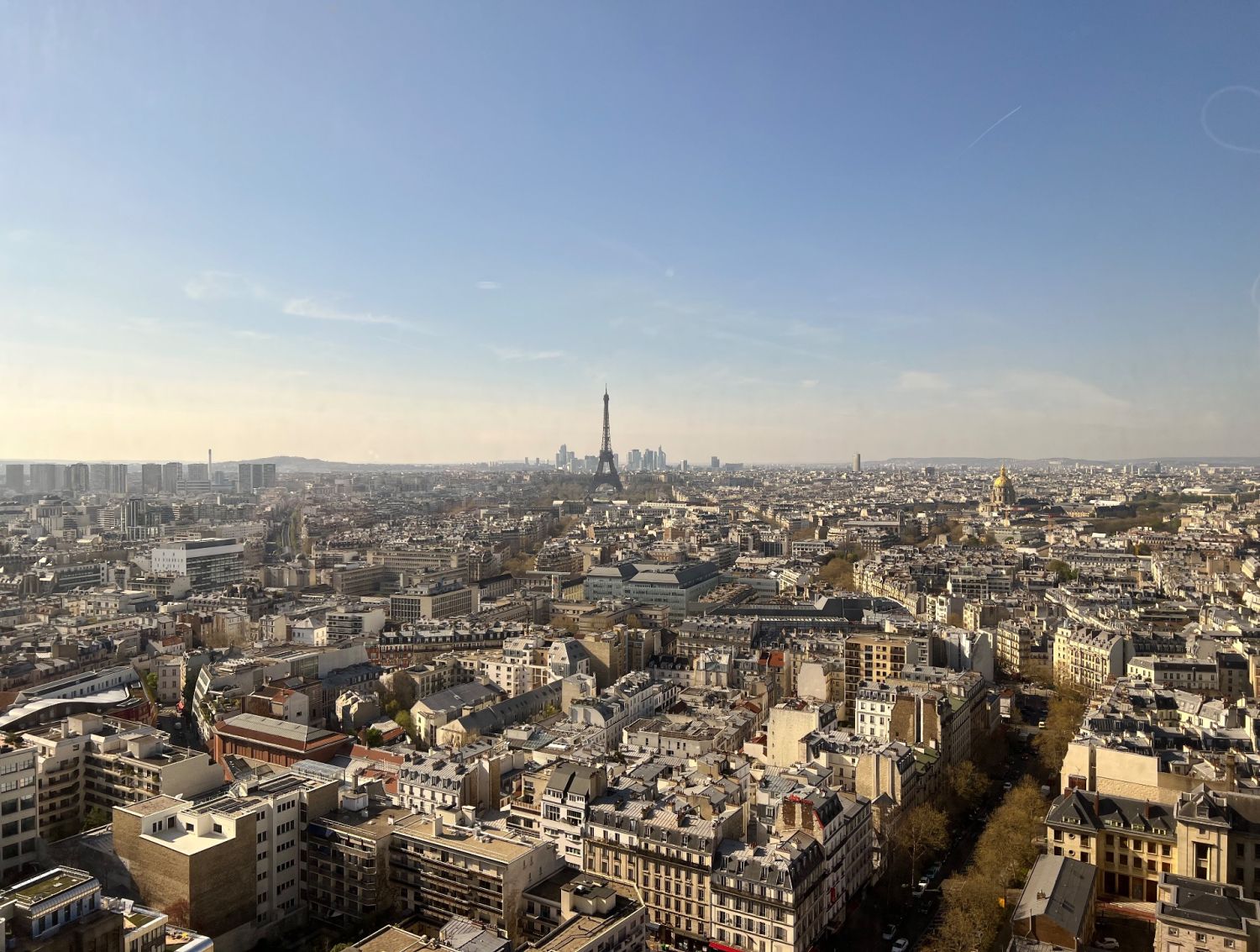 23rd floor Montparnasse Tower - view of Paris