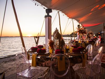 Restaurant with sea view