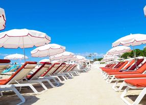 Private Beach in Cannes facing the Palais des Festivals