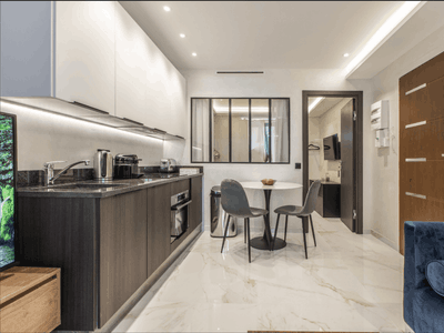 Contemporary equipped apartment