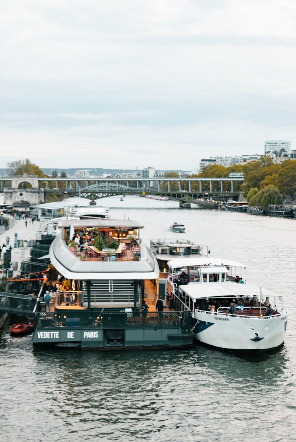 Eiffel Tower Barge Venue: Unique Three-Level Event Space on the Seine