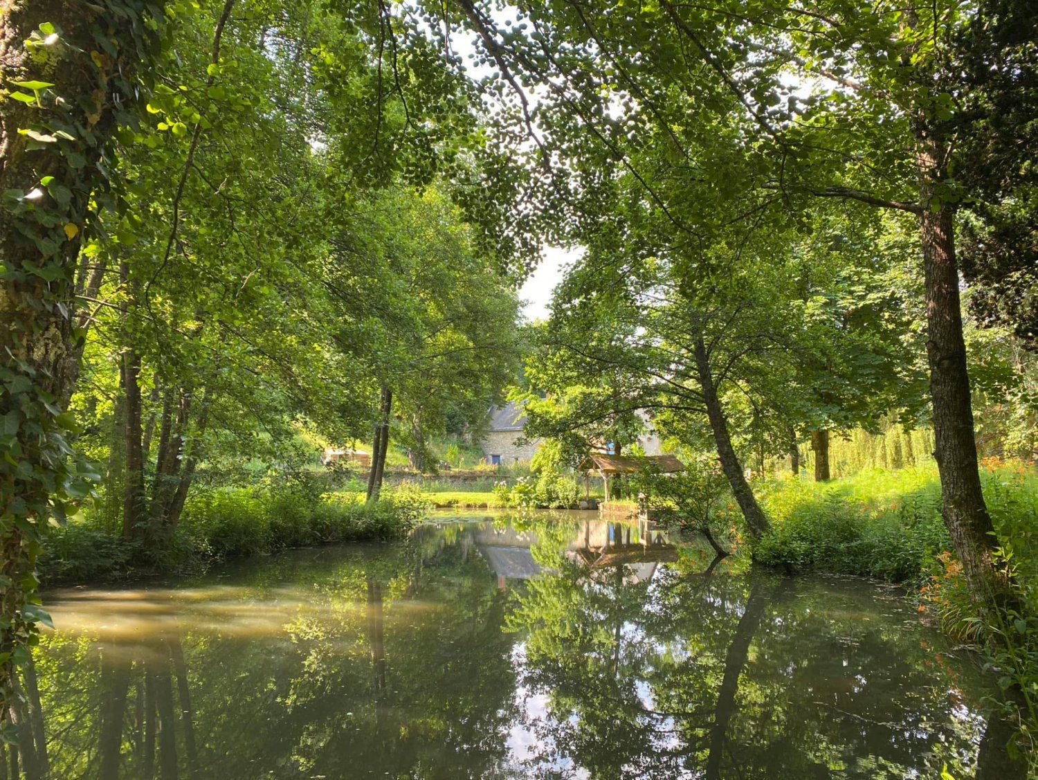 Parc paradisiaque et domaine de conte de fée