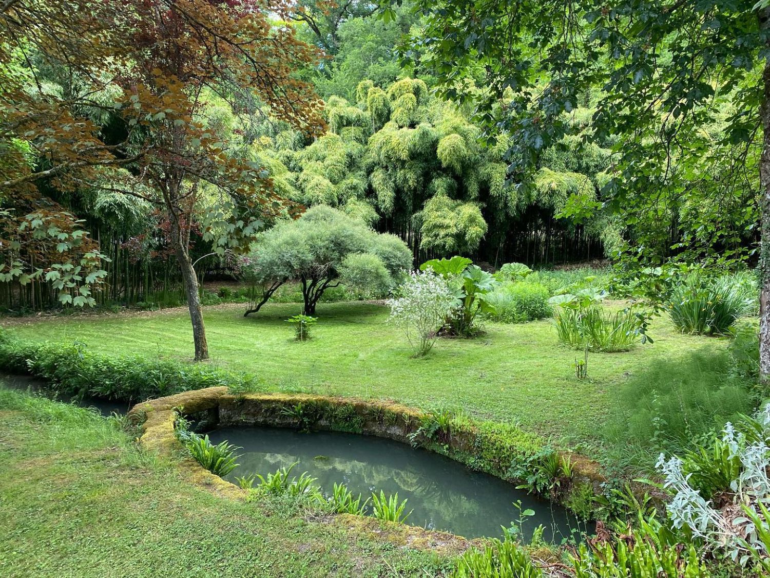 Parc paradisiaque et domaine de conte de fée
