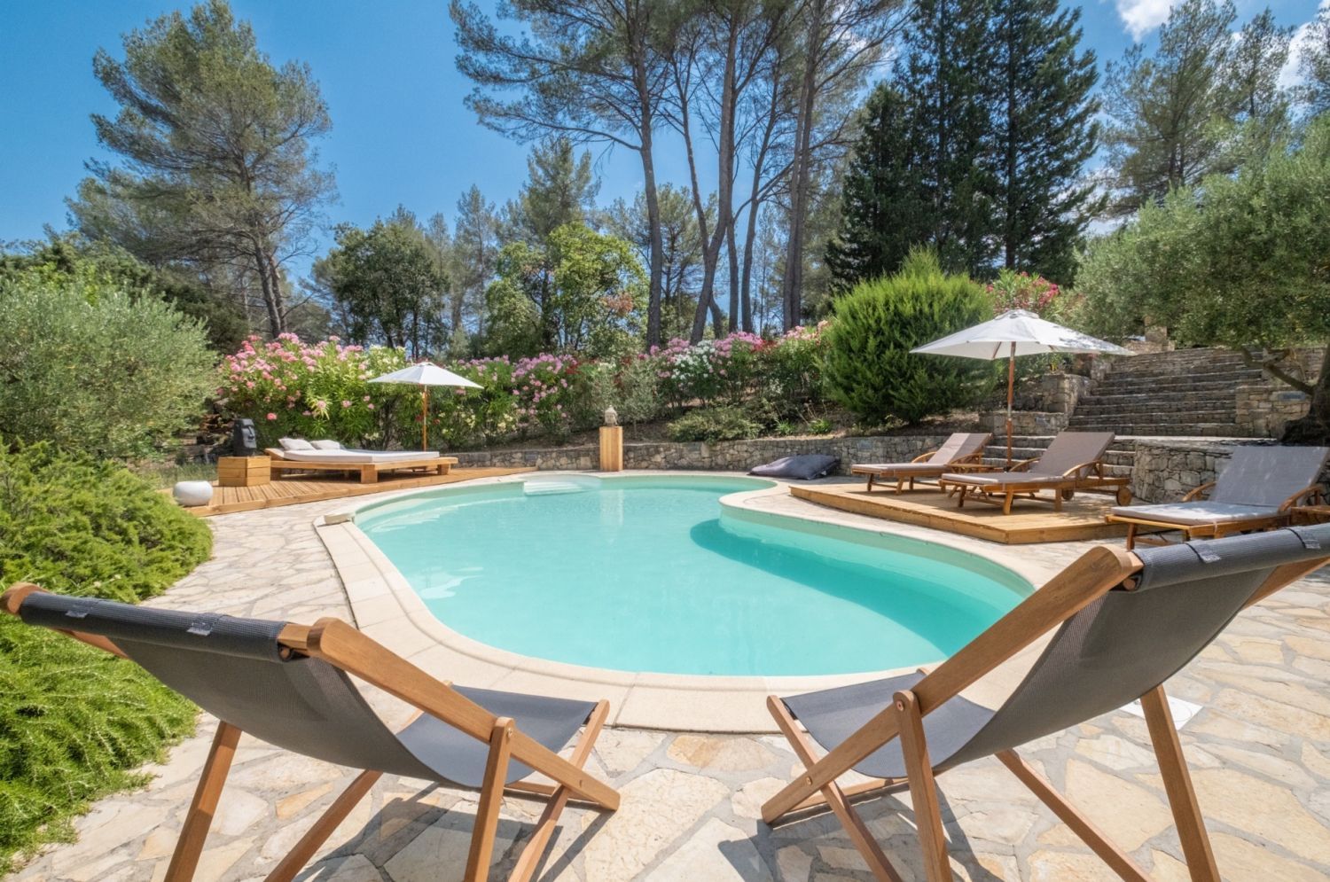 300 m² building and 5 gîtes with swimming pool in the heart of nature