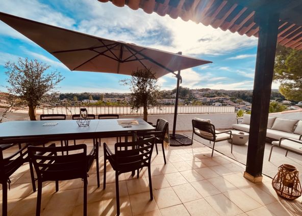 Duplex roof terrace