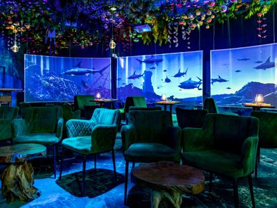 Immerse in an Underwater Parisian Restaurant for Unforgettable Events