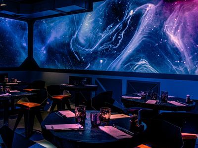 Space-Themed Immersive Restaurant in Paris