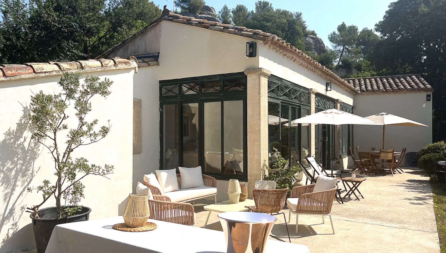 Historic Orangery in Les Baux-de-Provence | Olive Grove Events