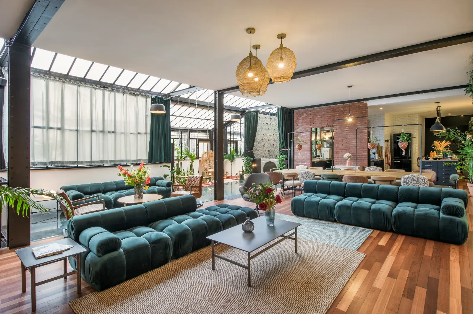 300 m² Glass-Roofed Loft Near Place de la République | Paris Event Venue