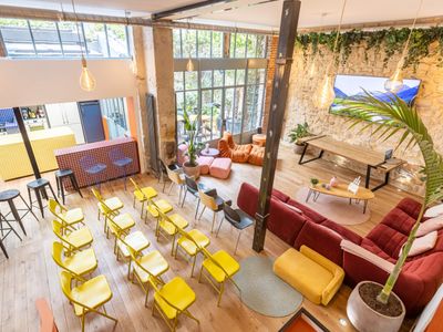 Parisian Loft with Green Terrace for Events up to 60 People