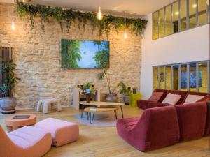 Parisian Loft with Green Terrace for Events up to 60 People