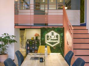 Parisian Loft with Green Terrace for Events up to 60 People
