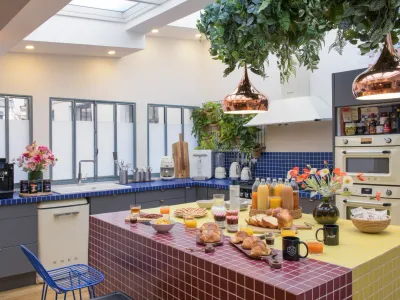 Large Parisian loft with terrace