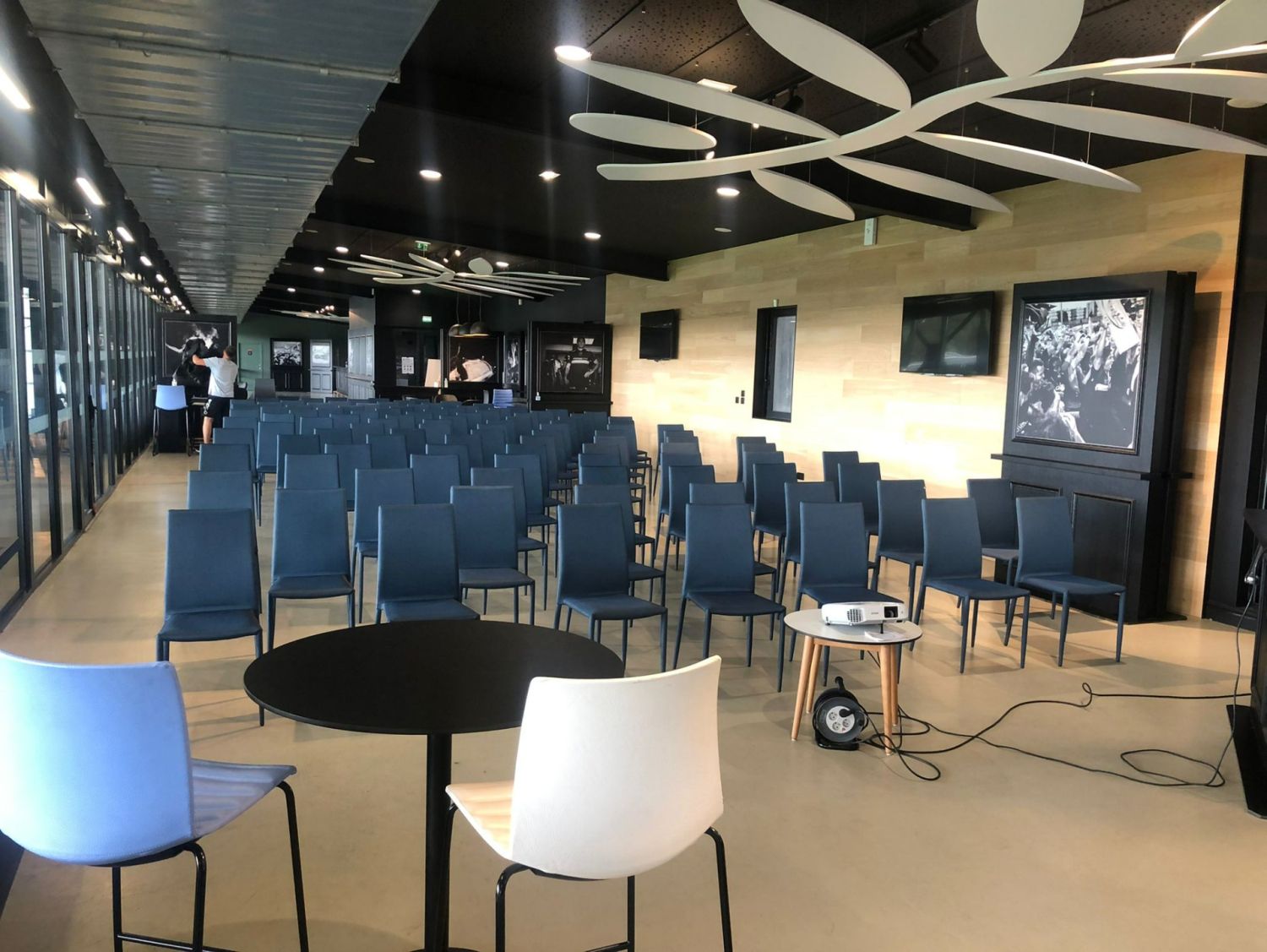 Salon Présidentiel dans un Stade de Haut Niveau
