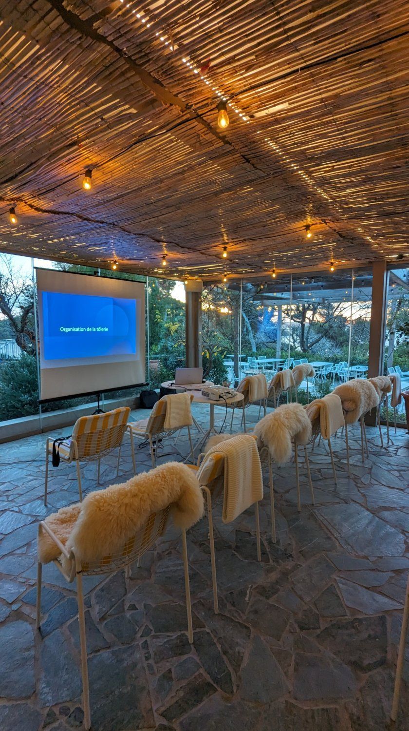 Sublime Provencal Park in the heart of a pine forest with sea view with catering and accommodation
