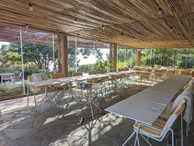Sublime Provencal Park in the heart of a pine forest with sea view with catering and accommodation