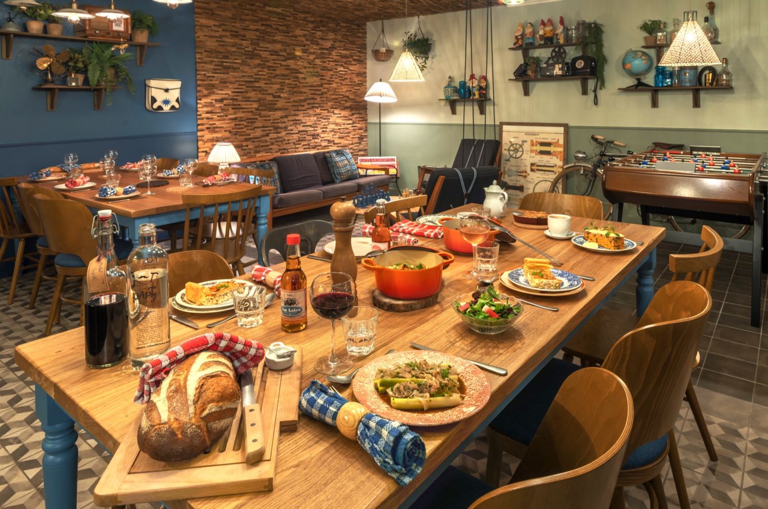 Authentic Parisian Table d'Hôte Restaurant for Events