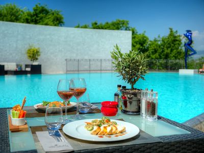 Private dining or meeting room in 18th Century Mas