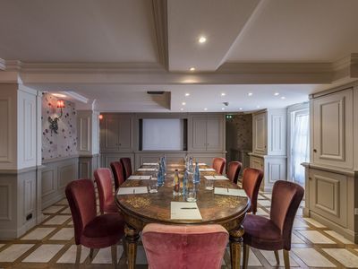 Private dining or meeting room in 18th Century Mas
