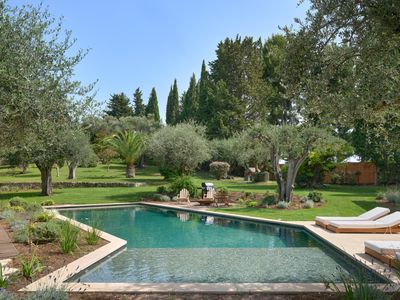 Provencal farmhouse nestling in the heart of an olive grove