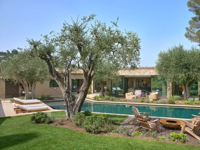 Provencal farmhouse nestling in the heart of an olive grove