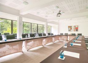 Meeting-room with forest view