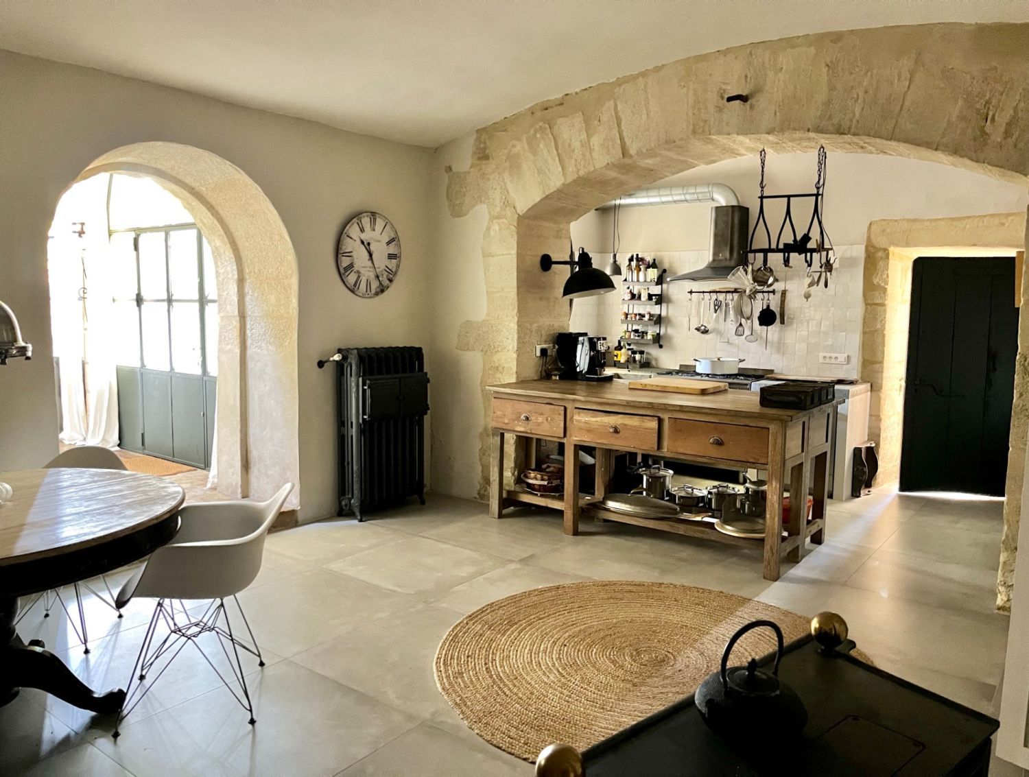 Orangerie à coté un Château