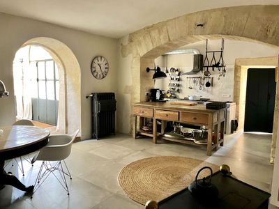 Orangerie à coté un Château